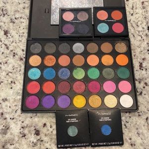 MAC COSMETICS  AND MORPHE EYESHADOW
